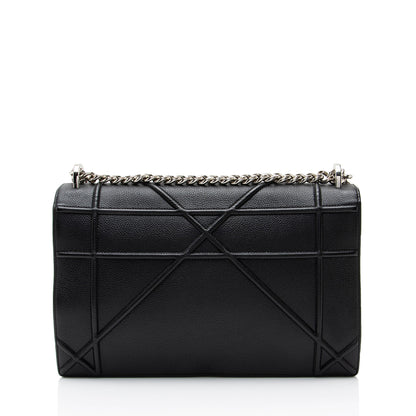 Dior Grained Calfskin Diorama Large Shoulder Bag