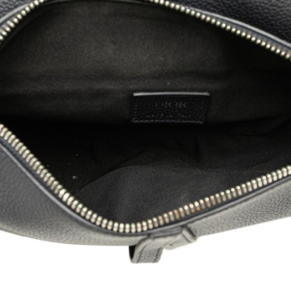 Dior Grained Calfskin Saddle Bag