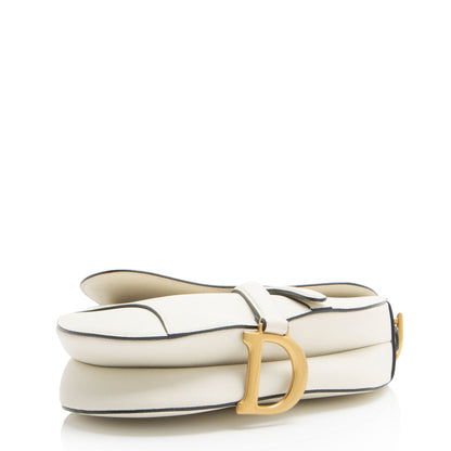 Dior Grained Calfskin Saddle Dual Strap Crossbody (SHF-vqP4ME)