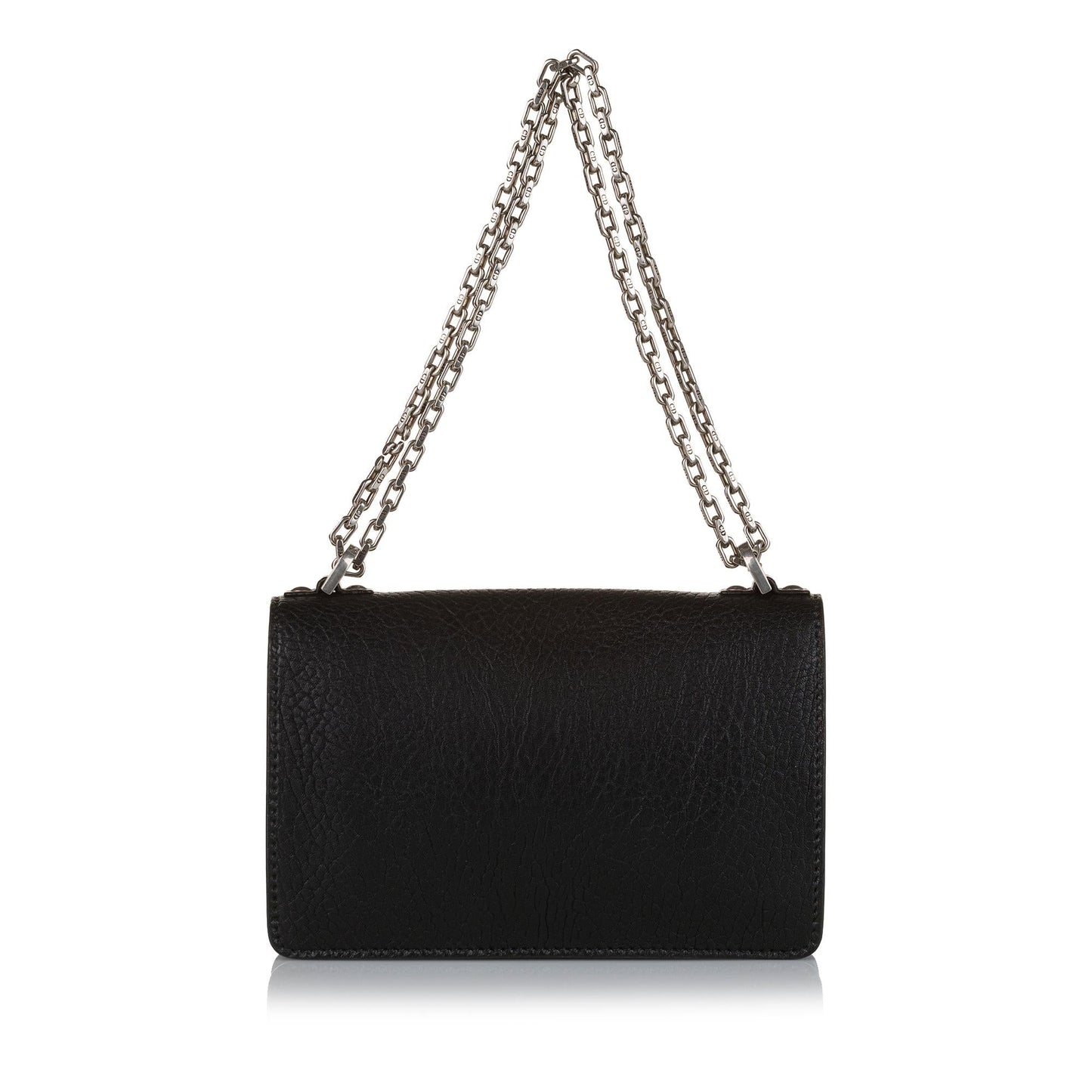Dior JaDior Chain Leather Flap Bag (SHG-cREInI)