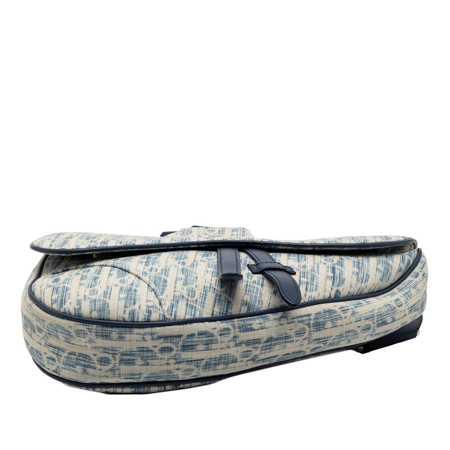 Dior Kasuri Oblique Canvas Saddle Crossbody