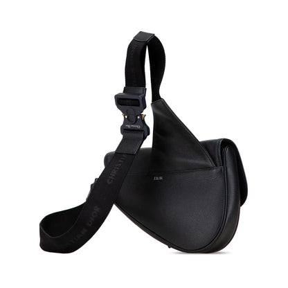 Dior Kim Jones Grained Calfskin Saddle Bag