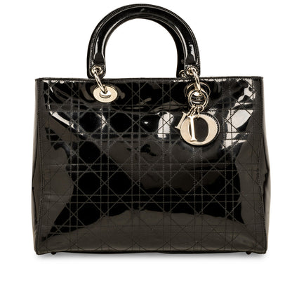 Christian Dior Lady Dior - Large - Patent