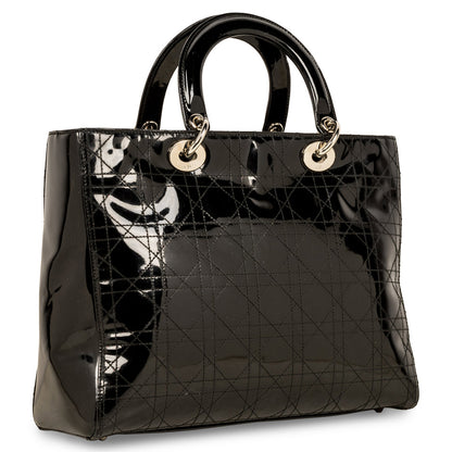 Christian Dior Lady Dior - Large - Patent