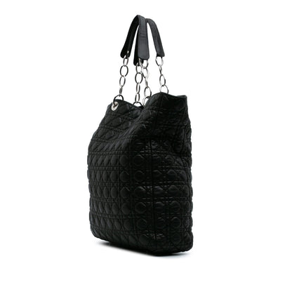 Dior Lambskin Cannage Lady Dior Soft Shopping Tote