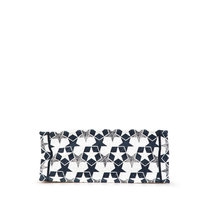Dior Large Canvas Embroidered Lucky Star Book Tote