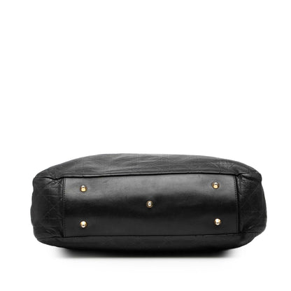 Dior Large Lambskin Cannage Lady Dior Soft Shopping Tote