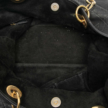 Dior Large Lambskin Cannage Lady Dior Soft Shopping Tote