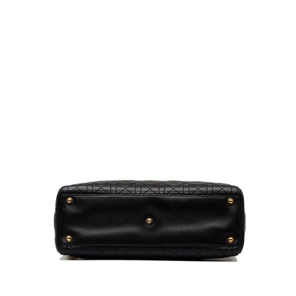 Dior Large Lambskin Cannage Lady Dior (SHG-V97ffY)