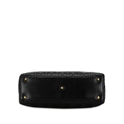 Dior Large Lambskin Cannage Lady Dior (SHG-sQptKF)