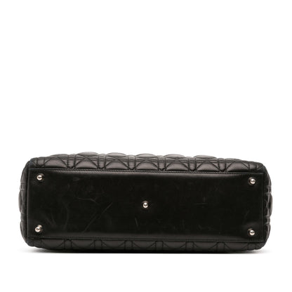Dior Large Lambskin Cannage Lady Dior
