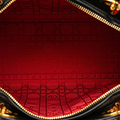 Dior Large Lambskin Cannage Lady Dior