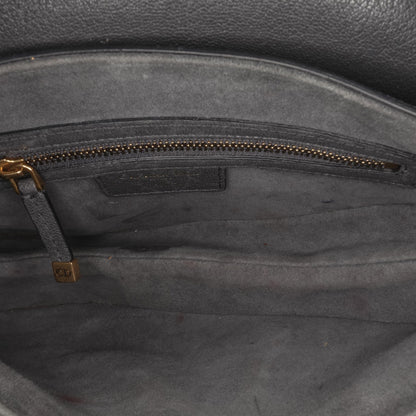 Dior Leather Saddle Bag