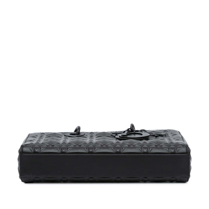 Dior Medium Calfskin Cannage Diamond Lady D Joy (SHG-0FjalQ)