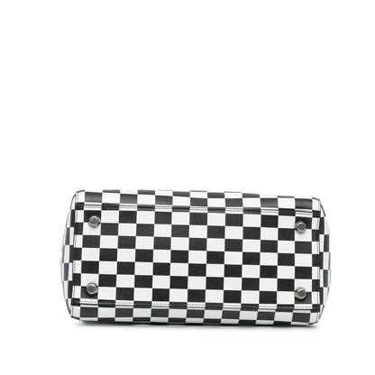 Dior Medium Calfskin Checkered Lady Dior