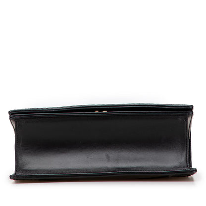 Dior Medium Calfskin Crystal Embroidered Diorama Flap