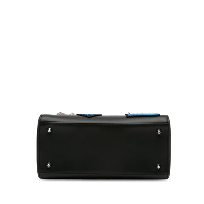 Dior Medium Calfskin Patch Embellished Lady Dior (SHG-TiWvXx)