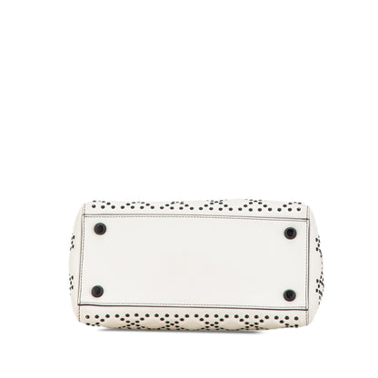 Dior Medium Calfskin Studded Lady Dior