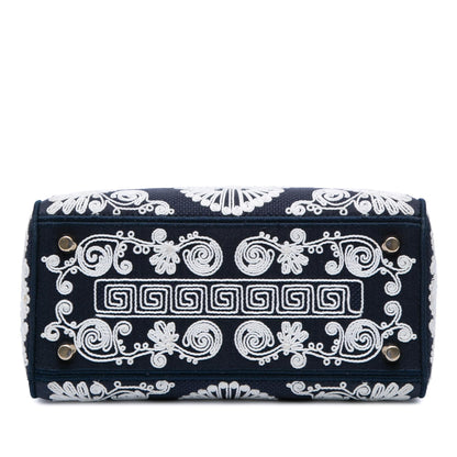 Dior Medium Embroidered Canvas Cornely Lady D Lite