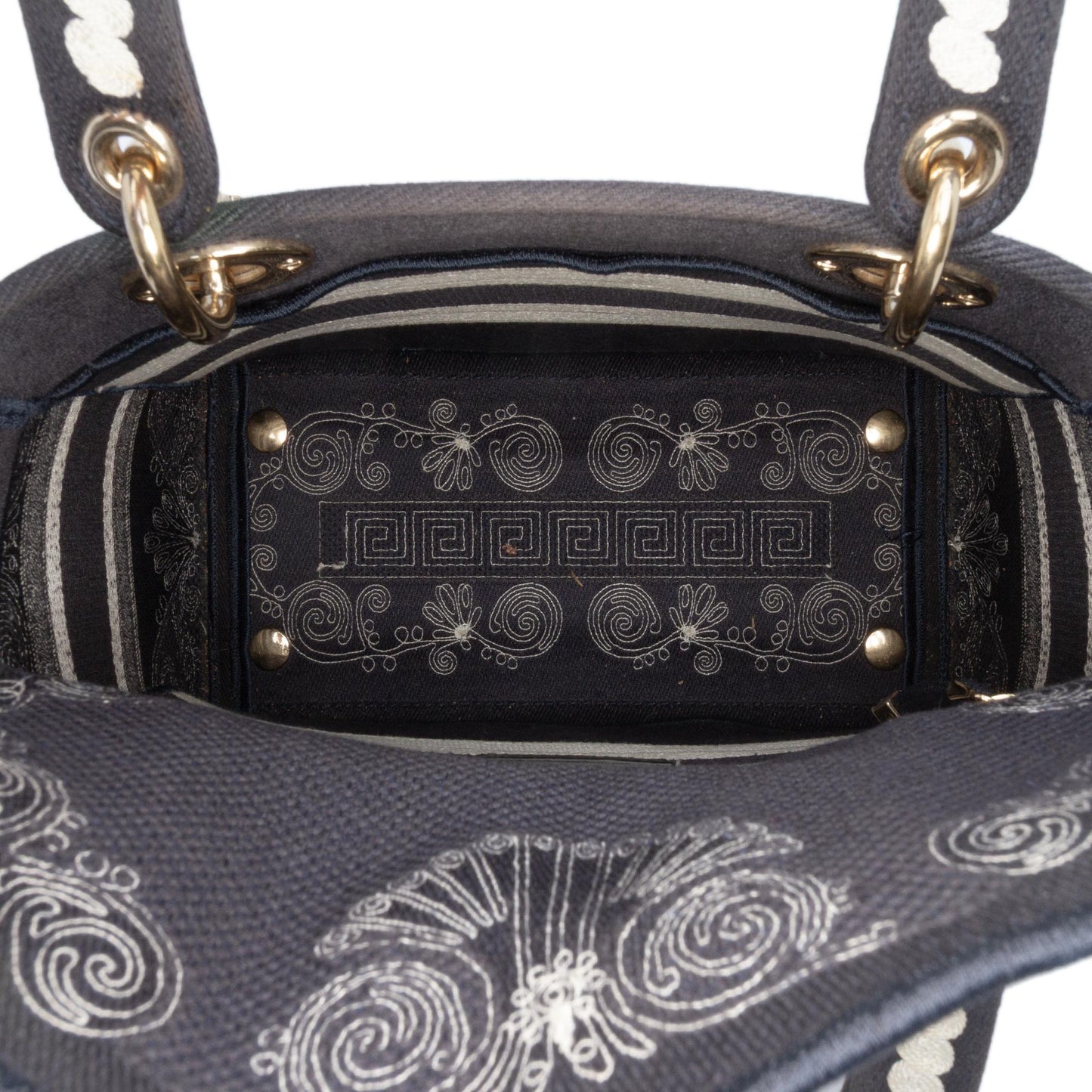 Dior Medium Embroidered Canvas Cornely Lady D Lite