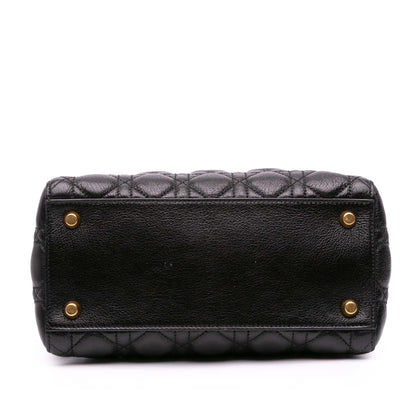 Dior Medium Grained Calfskin Cannage Supple Lady Dior
