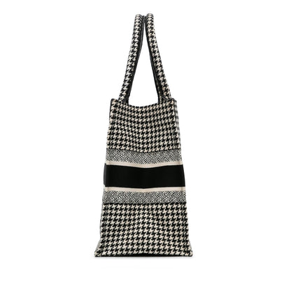 Dior Medium Houndstooth Book Tote