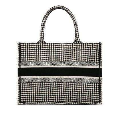 Dior Medium Houndstooth Book Tote