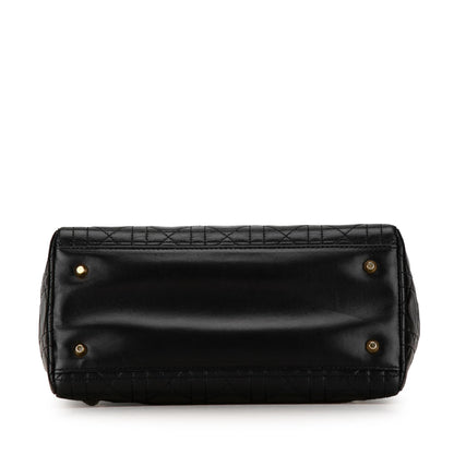 Dior Medium Lambskin Cannage Lady Dior (SHG-gb8wvx)