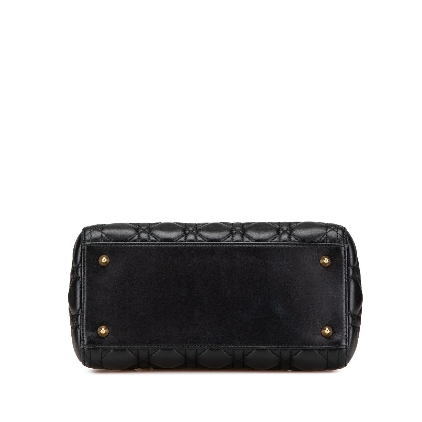 Dior Medium Lambskin Cannage Lady Dior