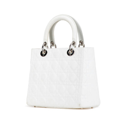 Dior Medium Lambskin Cannage Lady Dior