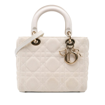 Dior Medium Mesh Cannage Lady Dior