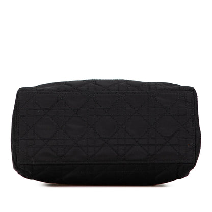 Dior Medium Nylon Cannage Lady Dior