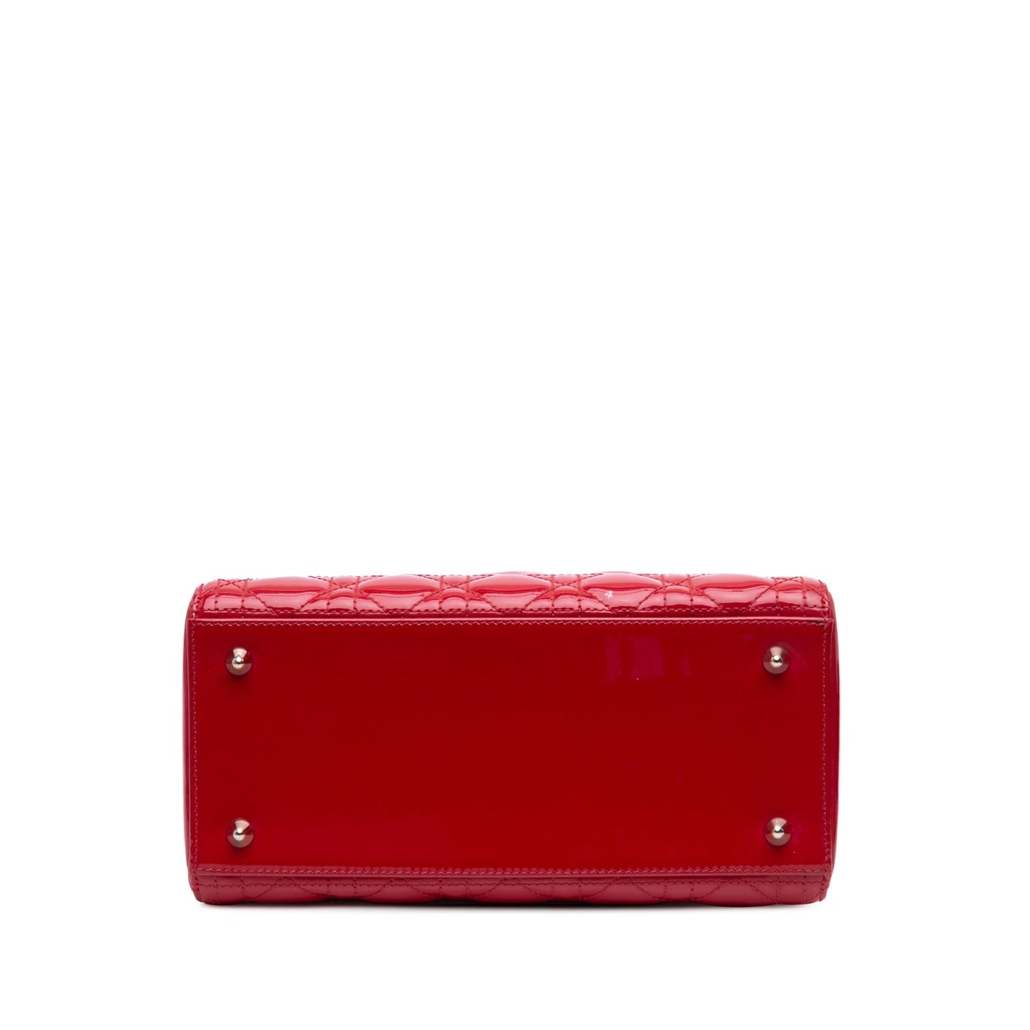 Dior Medium Patent Cannage Lady Dior