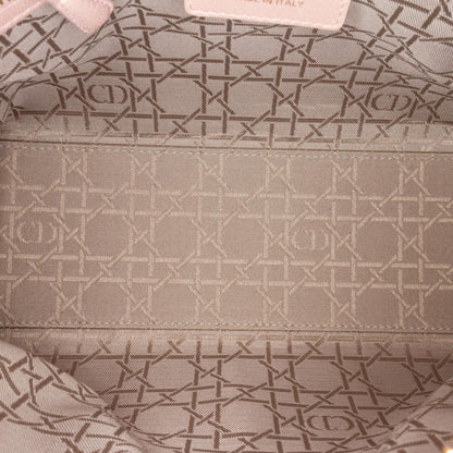 Dior Medium Pearlescent Lambskin Cannage Lady Dior