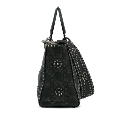 Dior Medium Studded Cannage Supple Lady Dior (SHG-SMh9P5)
