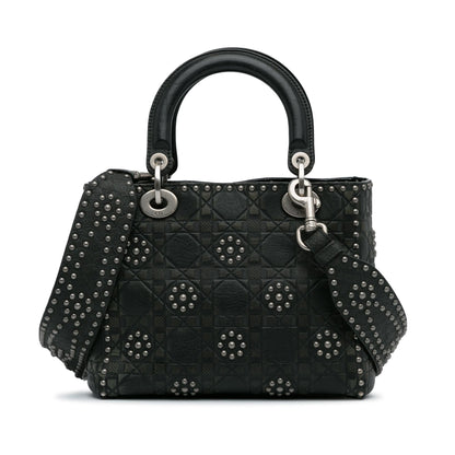 Dior Medium Studded Cannage Supple Lady Dior (SHG-SMh9P5)