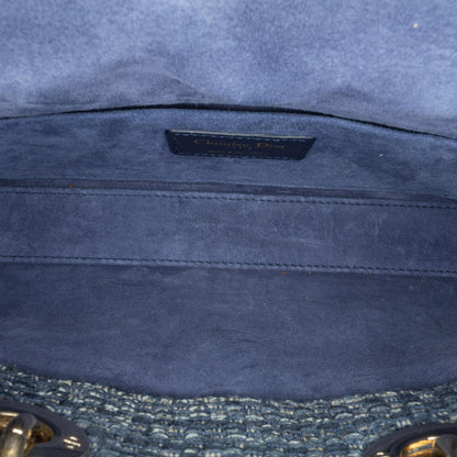 Dior Medium Tweed Cannage Lady D Joy (SHG-TjBiZO)