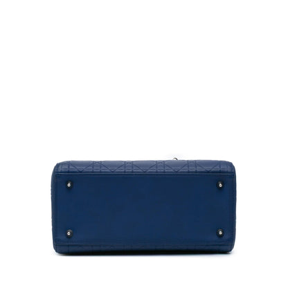 Dior Medium Ultra Matte Calfskin Cannage Lady Dior