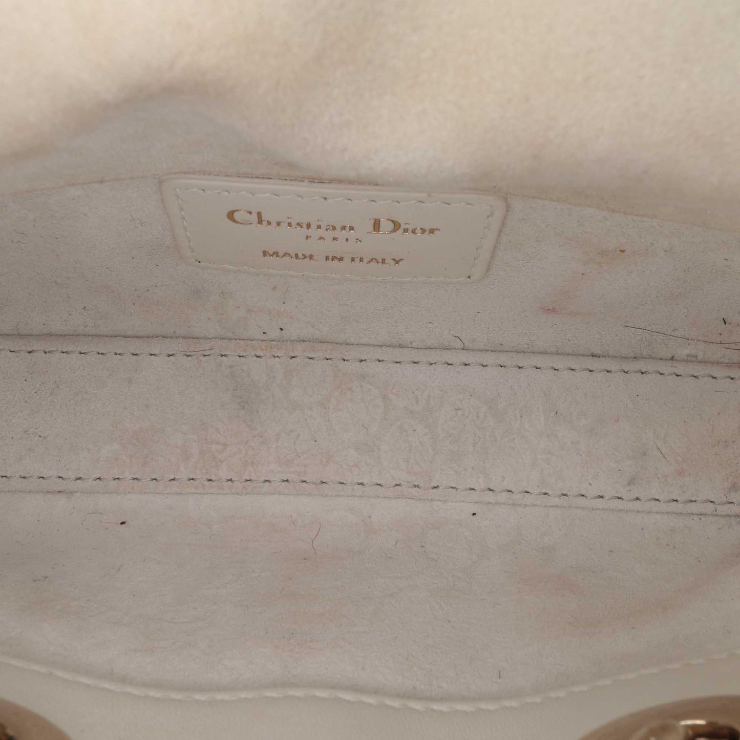 Dior Micro Lambskin Cannage Lady D Joy