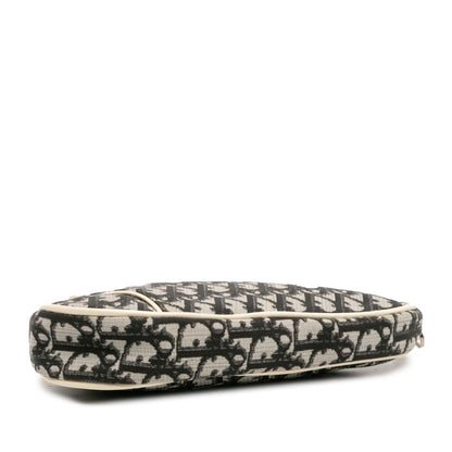 Dior Mini Diorissimo Canvas Saddle Pochette