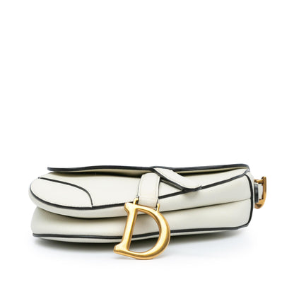 Dior Mini Grained Calfskin Saddle Bag (SHG-ZkDU07)