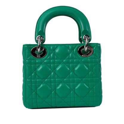 Dior Mini Lambskin Cannage Lady Dior (SHG-UyMeOy)