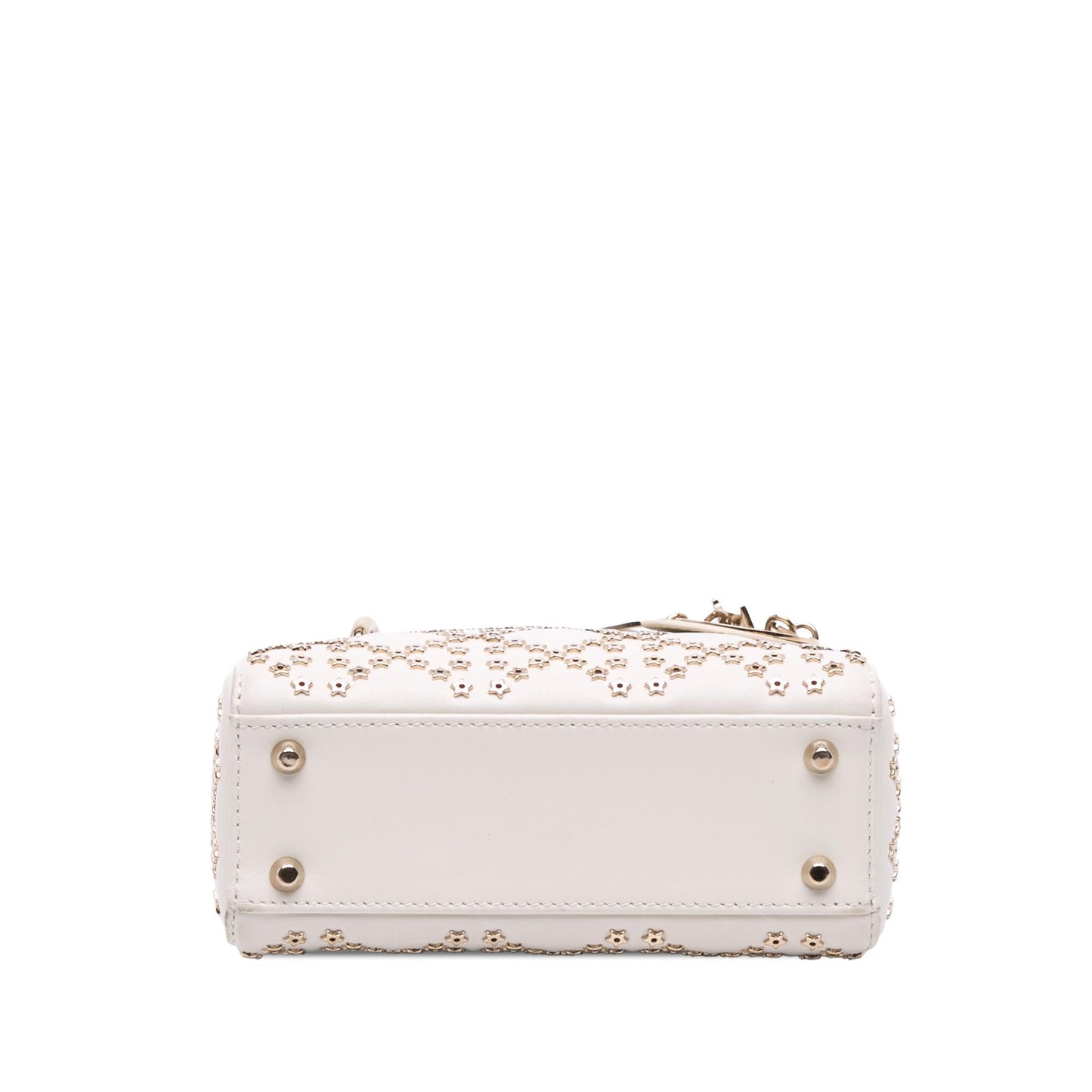 Dior Mini Lambskin Cannage Lucky Star Studded Lady Dior