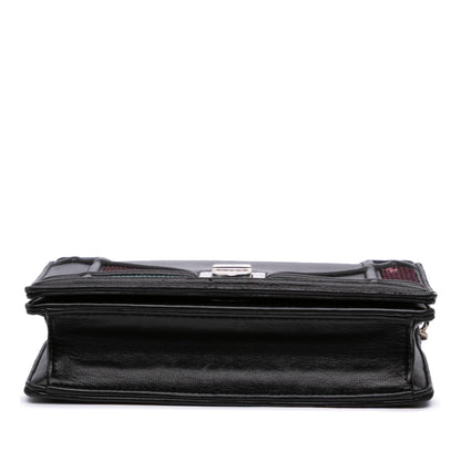 Dior Mini Lambskin Sequin Diorama Flap