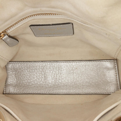 Dior Mini Metallic Grained Calfskin Cannage Lady Dior