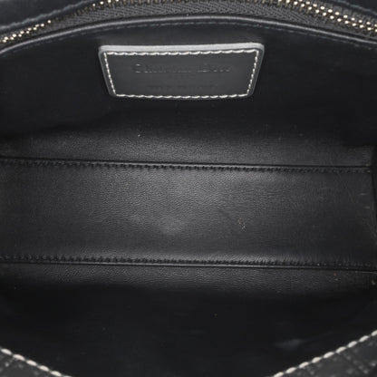 Dior Mini Metallic Patent Microcannage Lady Dior