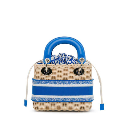 Dior Mini Oblique Wicker Lady Dior (SHG-YGhMpn)