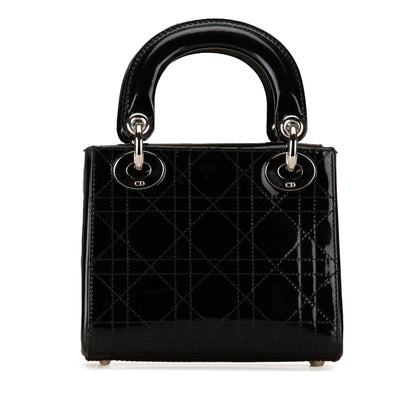 Dior Mini Patent Cannage Lady Dior (SHG-Sgdj8c)