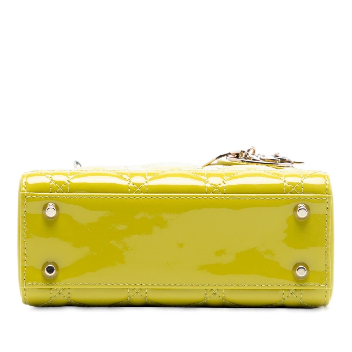 Dior Mini Patent Cannage Lady Dior