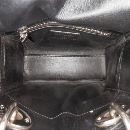 Dior Mini Patent Sequined Lady Dior